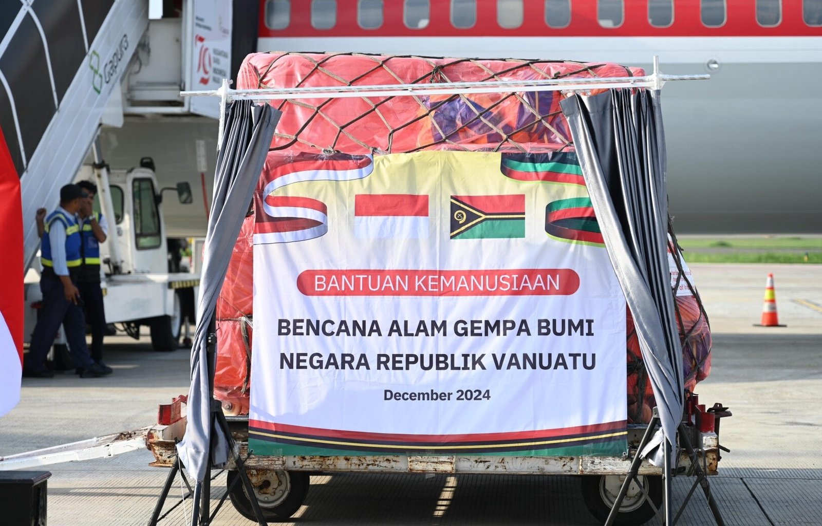 Indonesia Kirim Bantuan Kemanusiaan Kepada Vanuatu