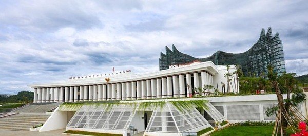 Gedung DPR RI di IKN segera Rampung berdesain ala-ala Turkiye, India, Mesir, dan Srilanka