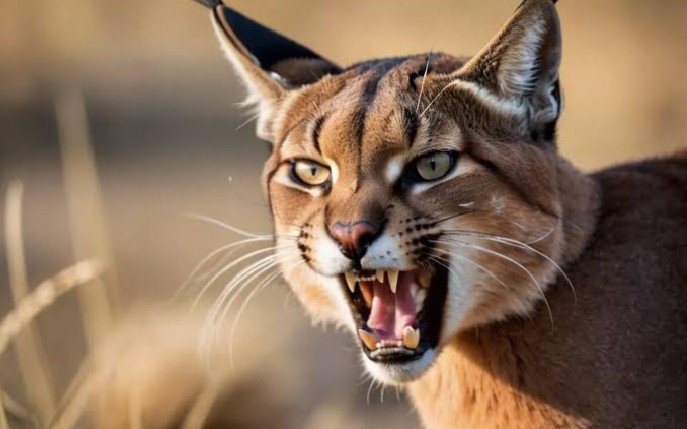 Seekor Caracal Menyerang Kamp Militer Israel