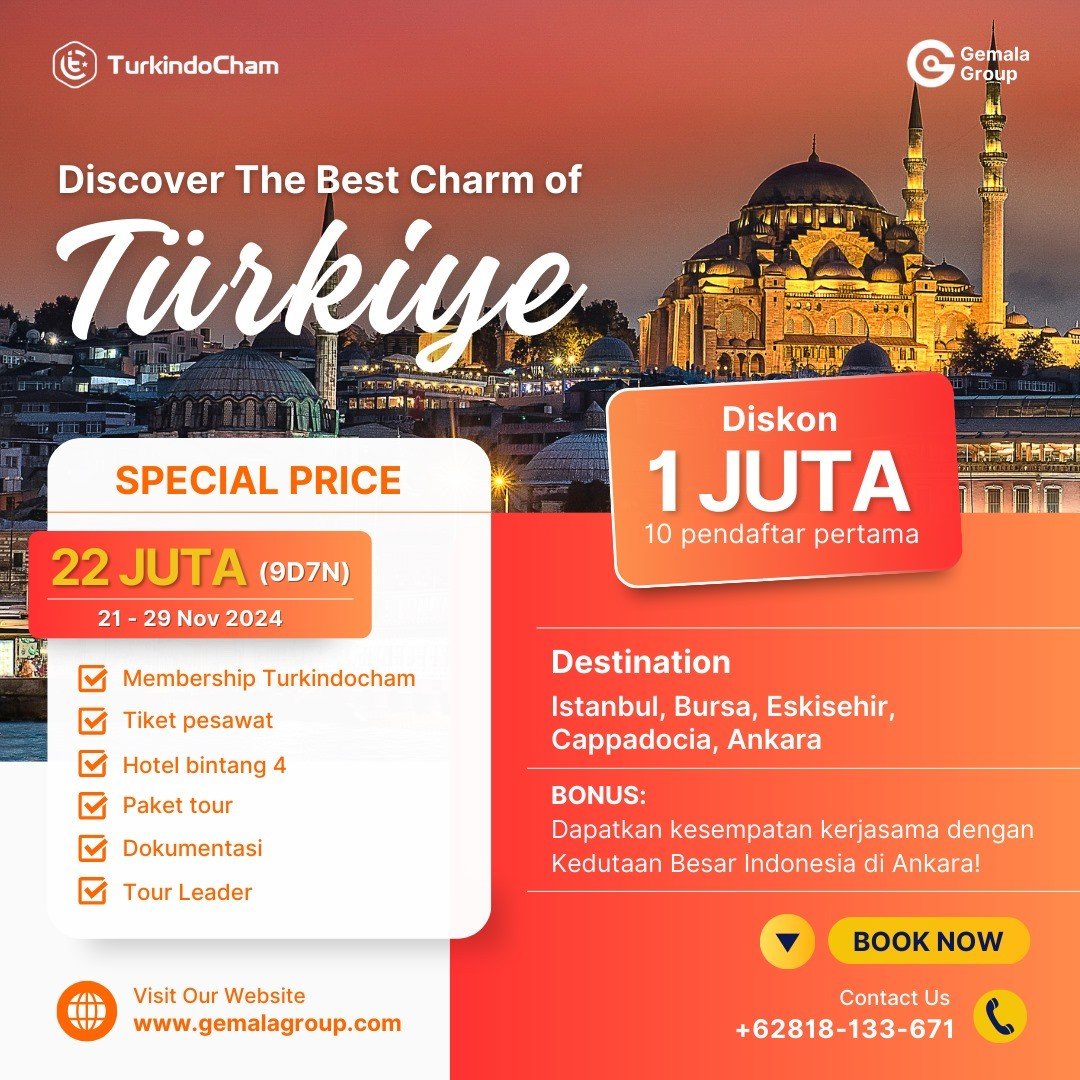 Yuk, siapkan kopermu dan terbang ke negeri yang penuh keajaiban