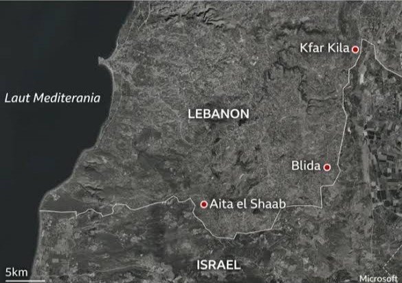Meski Ada Gencatan Senjata namun Israel tak henti serang Lebanon selatan