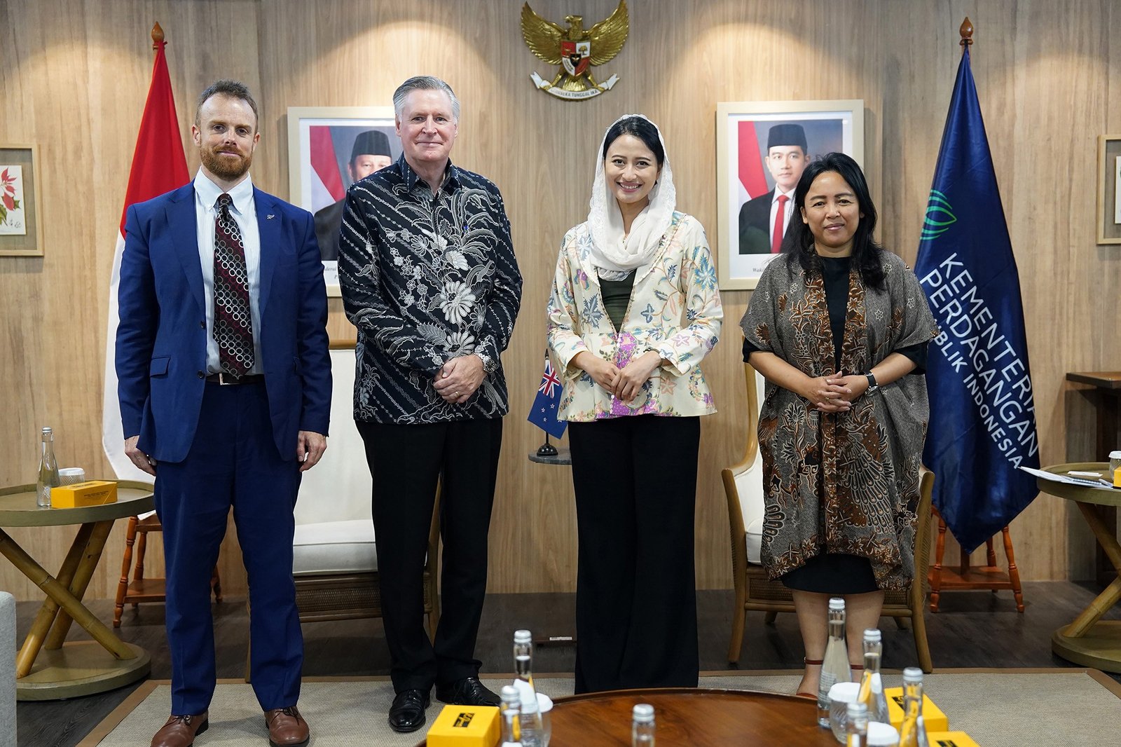Wakil Menteri Perdagangan RI Terima Kunjungan Duta Besar Selandia Baru Jakarta